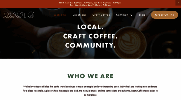 rootscoffeehouse.com