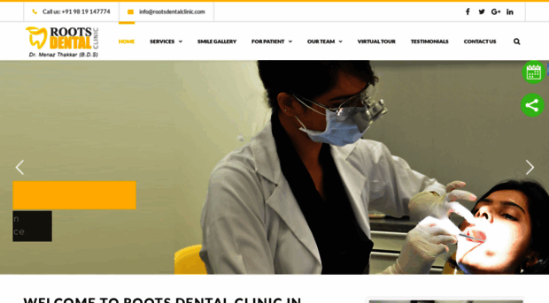 rootsdentalclinic.com