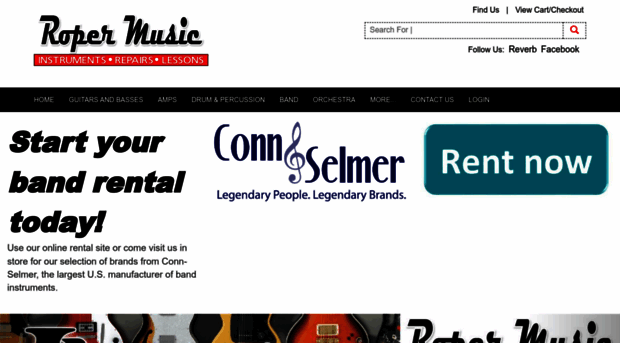 ropermusicstore.com