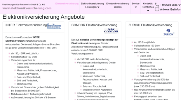 rosa-elektronikversicherung.de