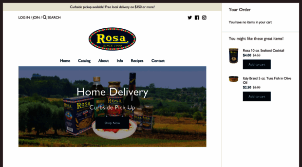 rosafoods.com