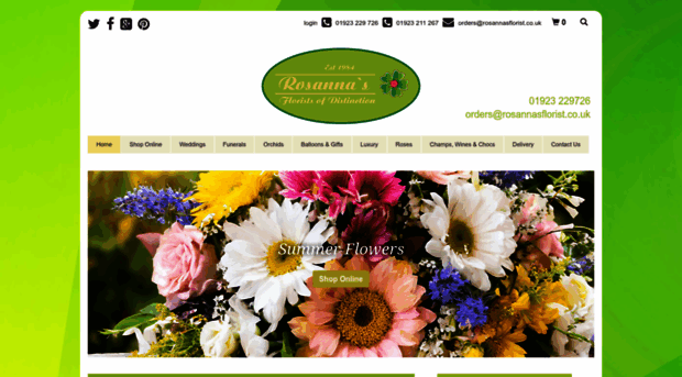 rosannasflorist.co.uk