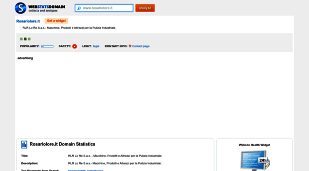 rosariolore.it.webstatsdomain.org