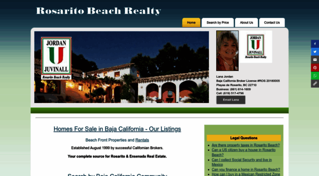 rosaritobeachrealty.com