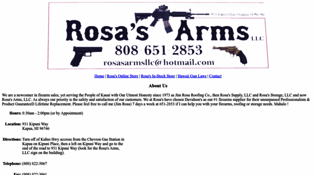 rosasarms.com