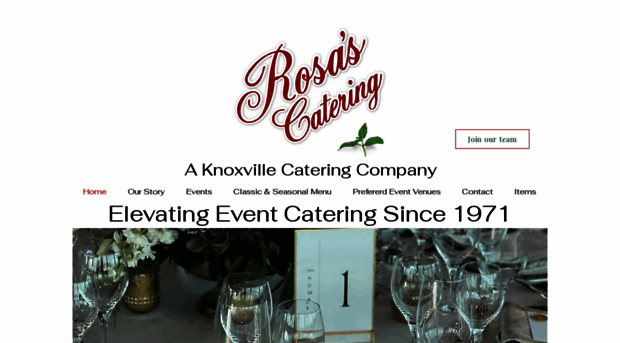 rosascatering.com