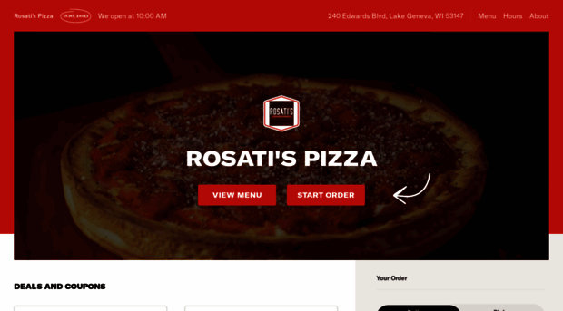 rosatispizzalakegeneva.com