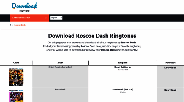 roscoedash.download-ringtone.com