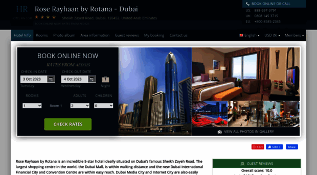 rose-rayhaan-by-rotana.hotel-rn.com