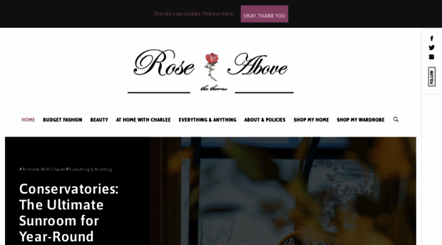 roseabovethethorns.com