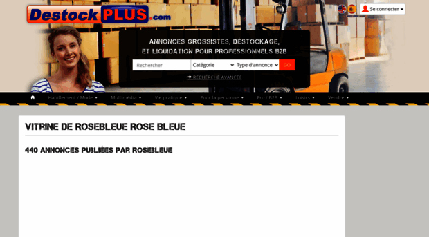 rosebleue.destockplus.com