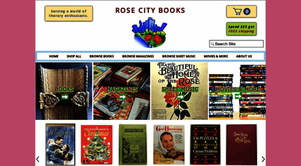 rosecitybooks.com