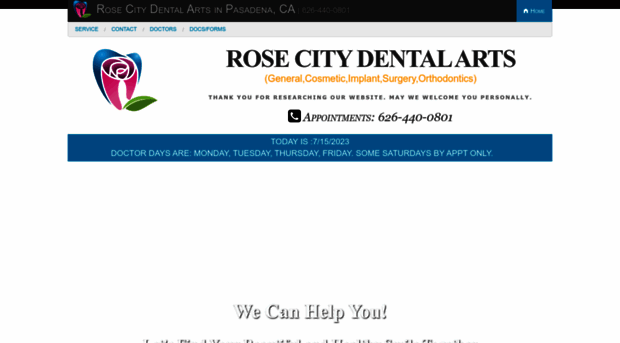 rosecitydentalarts.com