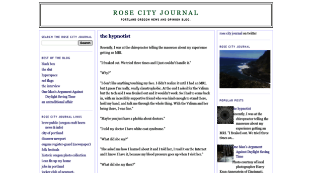 rosecityjournal.com