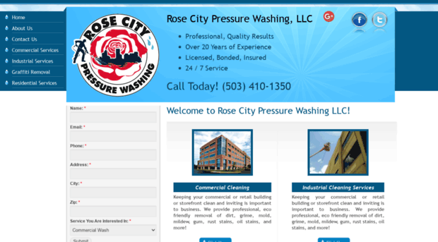 rosecitypressurewashing.com