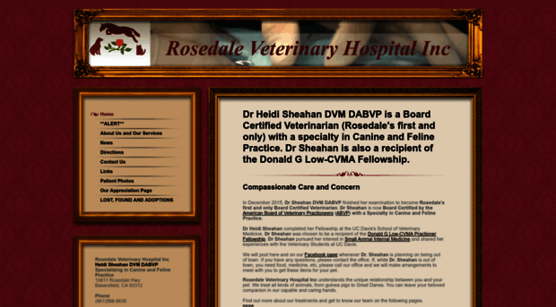 rosedalevet.com