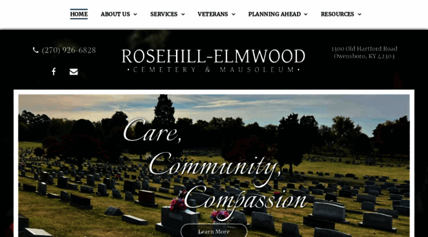 rosehillcemetery.net