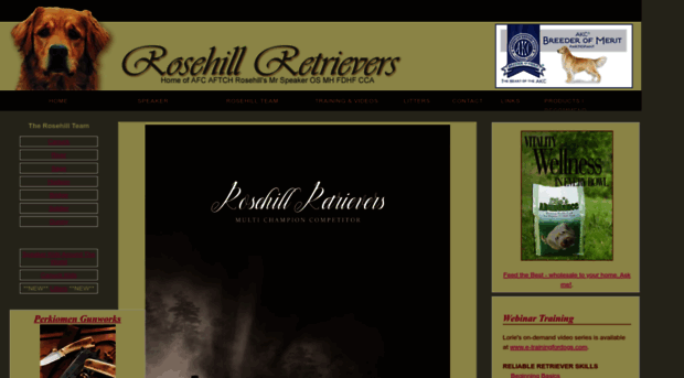 rosehillretrievers.com