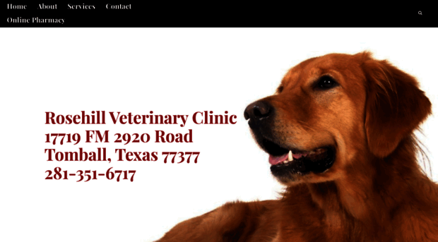 rosehillveterinaryclinic.com