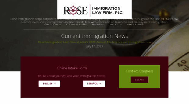 roseimmigration.com