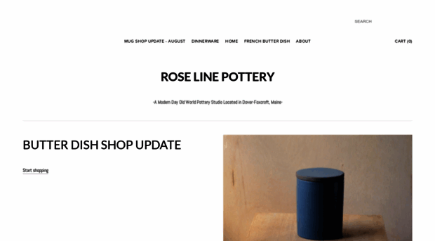 roselinepottery.com