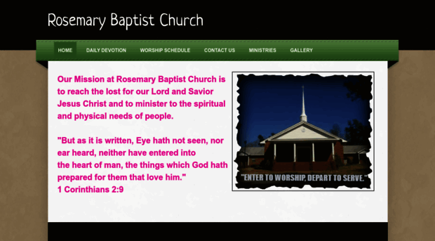 rosemarybaptistchurch.com