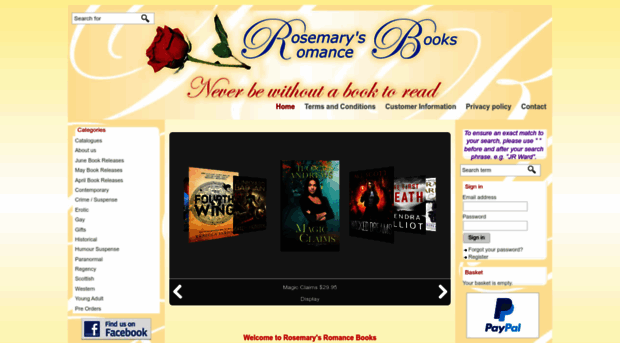 rosemarysromancebooks.com