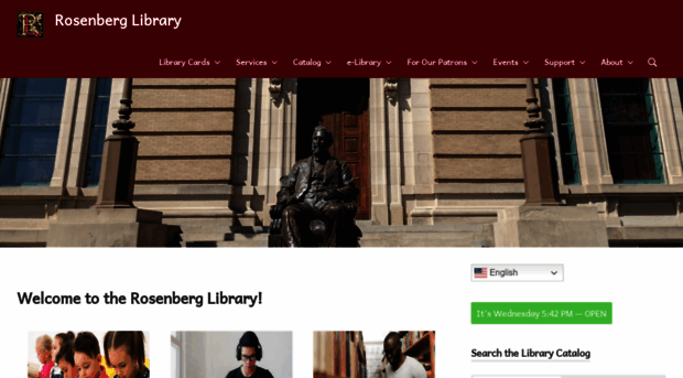 rosenberg-library.org