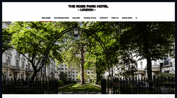 roseparkhotelpaddington.com