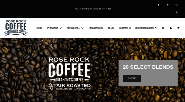 roserockcoffee.com