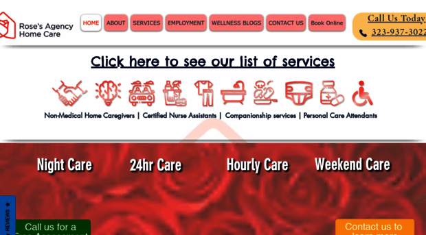 rosesagencyhomecare.com