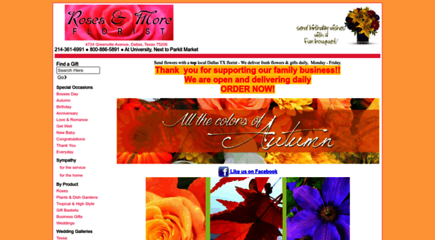 rosesandmoreflorist.com