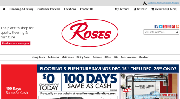 rosesflooringandfurniture.com