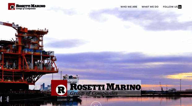 rosettimarinogroup.com