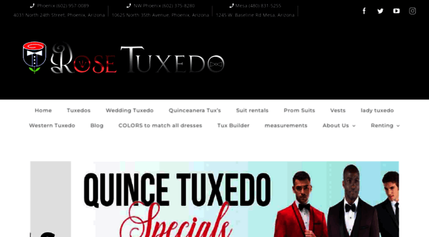 rosetuxedoaz.com