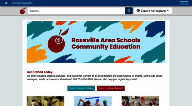 roseville.thatscommunityed.com