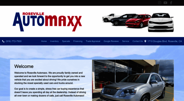 rosevilleautomaxx.com