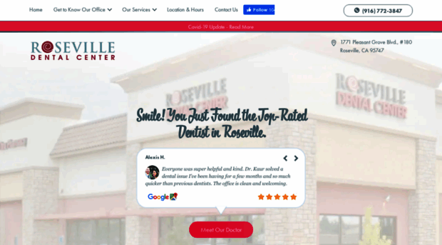 rosevilledentalcenter.com