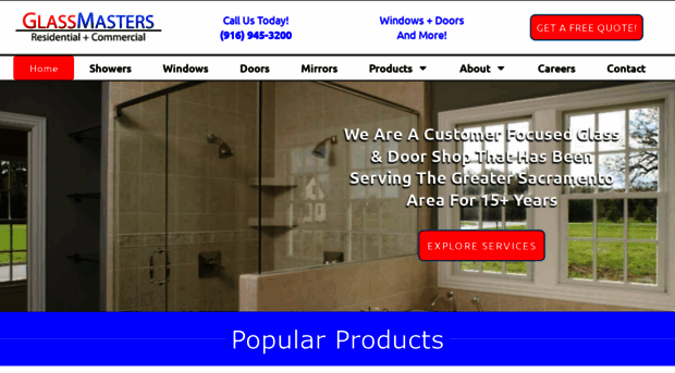 rosevilleglassmasters.com