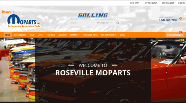 rosevillemoparts.com