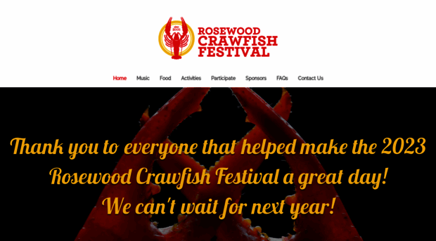 rosewoodcrawfishfest.com