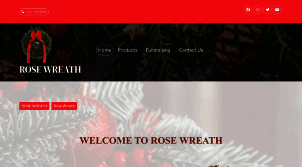 rosewreathfundraising.com