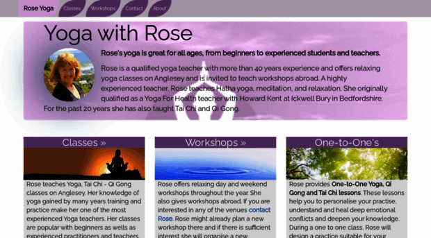 roseyoga.net