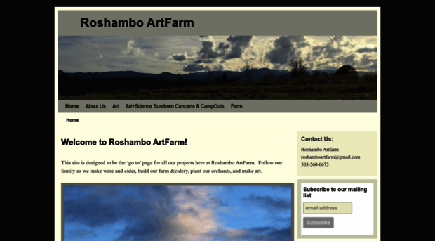 roshamboartfarm.com