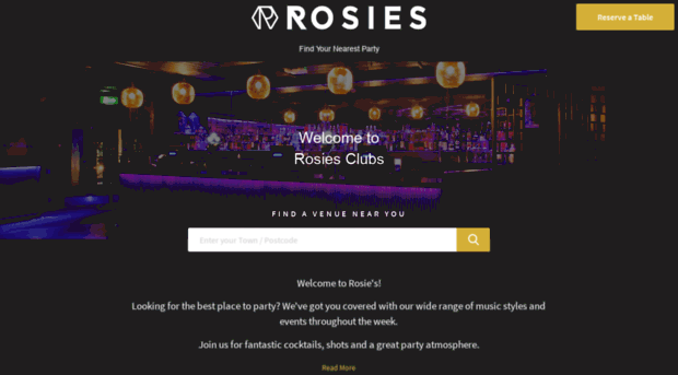 rosiesclubs.co.uk