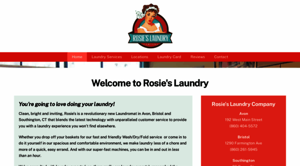 rosieslaundry.com