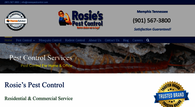 rosiespestcontrol.com