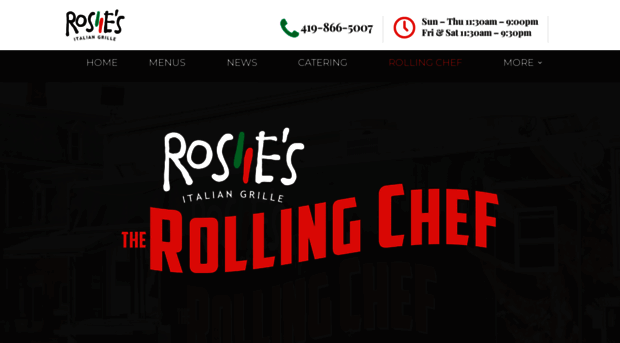 rosiesrollingchef.com