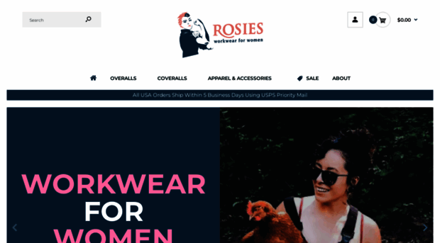 rosiesworkwear.com