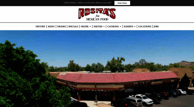 rositasfinemexicanfood.com